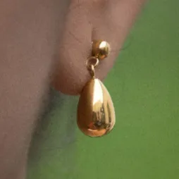 18K Goldfilled Waterdrop Stud Earrings Jewelvers Earrings