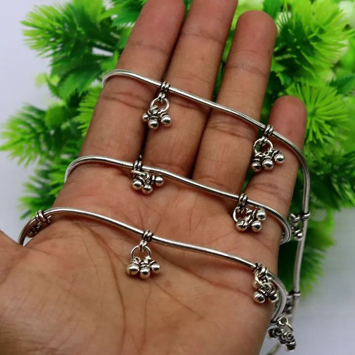 34 to 36 handmade adjustable 925 sterling silver snake chain waist belt belly chain waist chain with hanging drops tribal jewelry nwch17 TRIBAL ORNAMENTS Rings