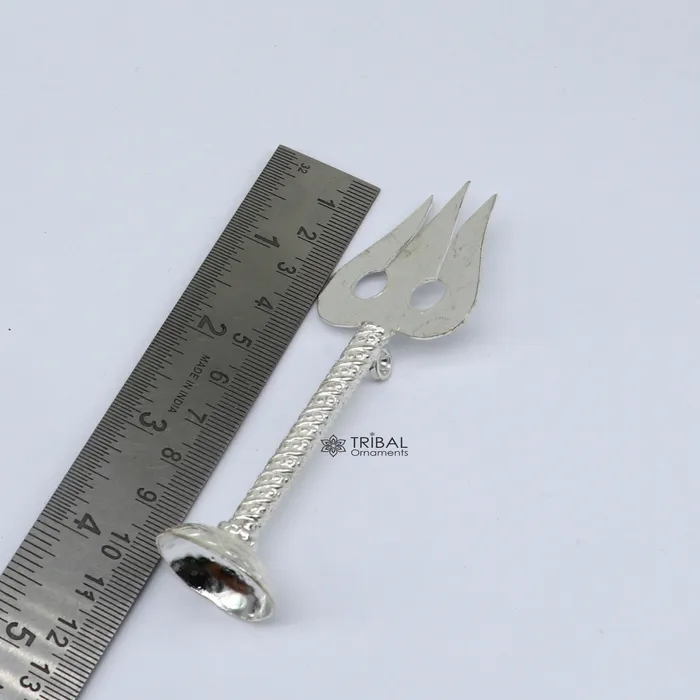 4 925 Sterling silver handmade lord Shiva tridenttrishul fabulous craftsmanship Mahadev trishul best collectible puja article su1136 TRIBAL ORNAMENTS Rings 4 925 Sterling silver handmade lord Shiva tridenttrishul fabulous craftsmanship Mahadev trishul best collectible puja article su1136 TRIBAL ORNAMENTS Rings