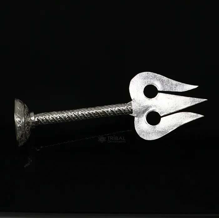 4 925 Sterling silver handmade lord Shiva tridenttrishul fabulous craftsmanship Mahadev trishul best collectible puja article su1136 TRIBAL ORNAMENTS Rings 4 925 Sterling silver handmade lord Shiva tridenttrishul fabulous craftsmanship Mahadev trishul best collectible puja article su1136 TRIBAL ORNAMENTS Rings