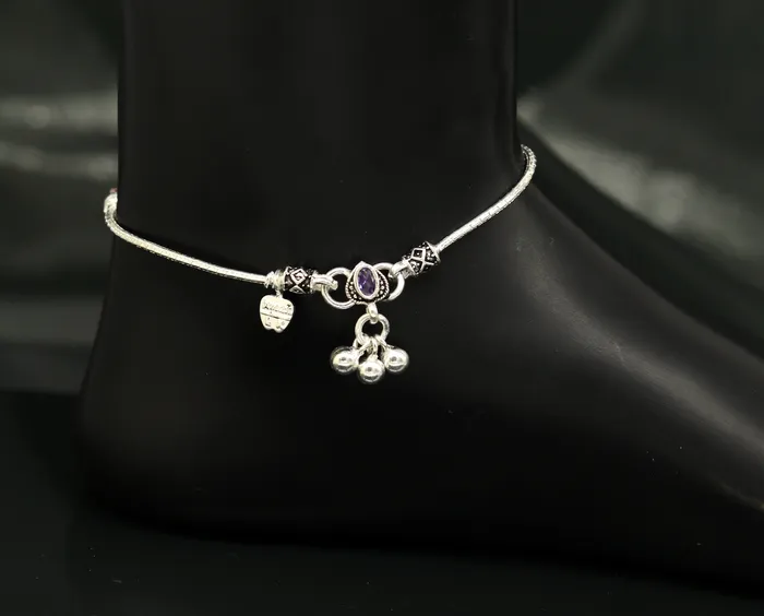 85 handmade solid silver customized design ankle bracelet excellent personalized gifting kids girls anklets belly dance jewelry nank201 TRIBAL ORNAMENTS Bracelets 85 handmade solid silver customized design ankle bracelet excellent personalized gifting kids girls anklets belly dance jewelry nank201 TRIBAL ORNAMENTS Bracelets