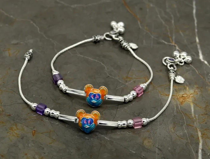 85 handmade solid silver customized design ankle bracelet excellent personalized gifting kids girls anklets belly dance jewelry nank201 TRIBAL ORNAMENTS Bracelets 85 handmade solid silver customized design ankle bracelet excellent personalized gifting kids girls anklets belly dance jewelry nank201 TRIBAL ORNAMENTS Bracelets