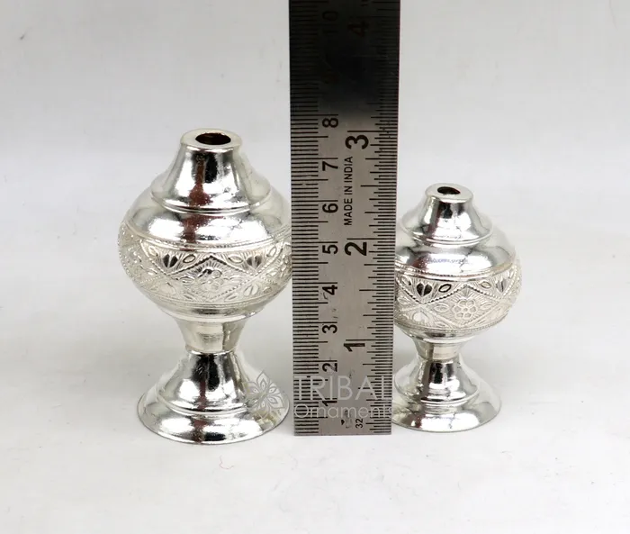 925 sterling silver Vintage classicle design incense sticks standholder Agarbatti stand fabulous royal puja temple article su1049 TRIBAL ORNAMENTS Rings