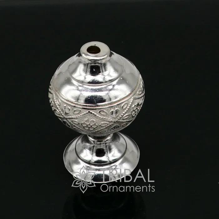 925 sterling silver Vintage classicle design incense sticks standholder Agarbatti stand fabulous royal puja temple article su1049 TRIBAL ORNAMENTS Rings