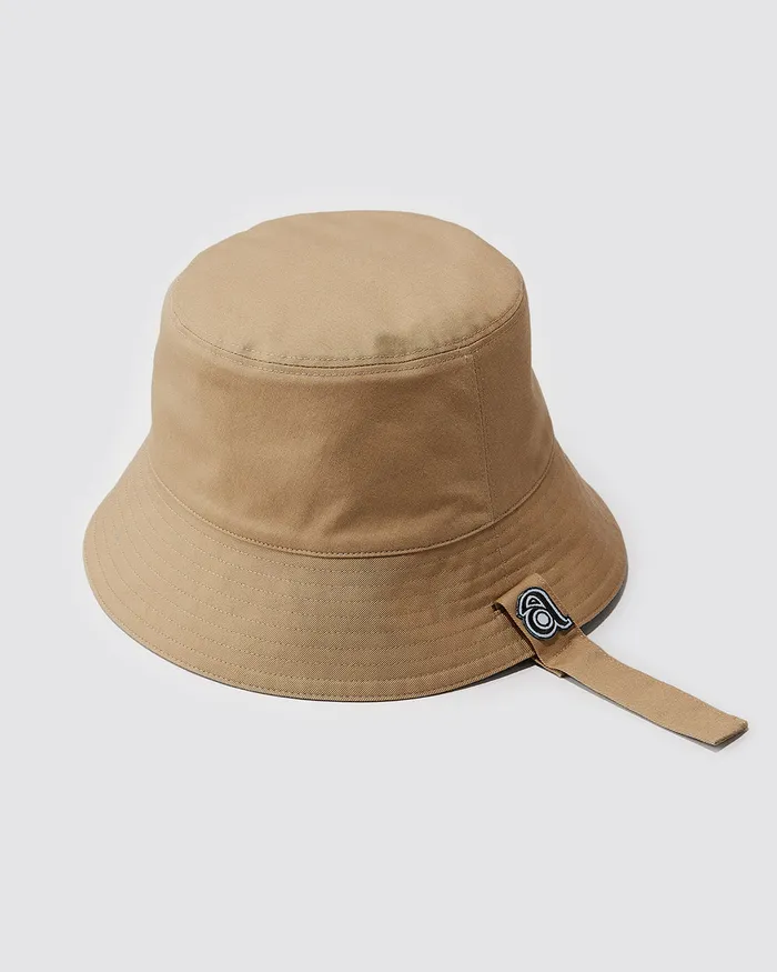ADEAM Earrings Khaki Logo Bucket Hat