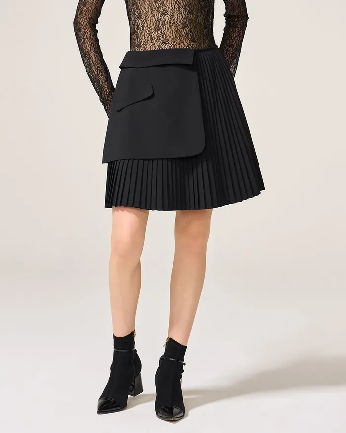 ADEAM Rings Black Nana Skirt