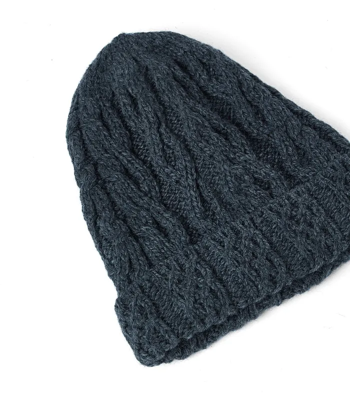 Aran Woollen Mills Earrings Super Soft Merino Wool Trellis Hat
