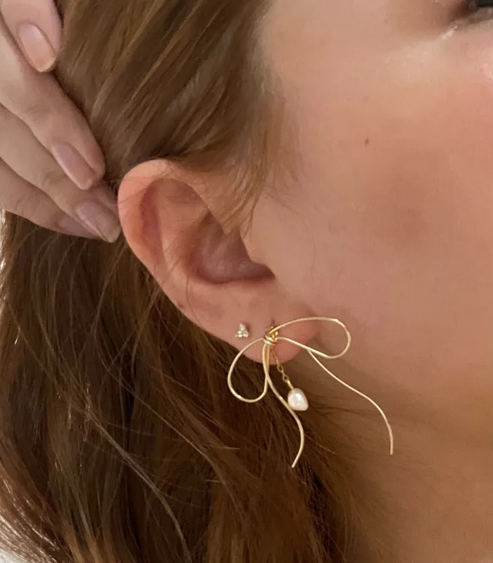 Arete Rings Ligaya Bow Threaders