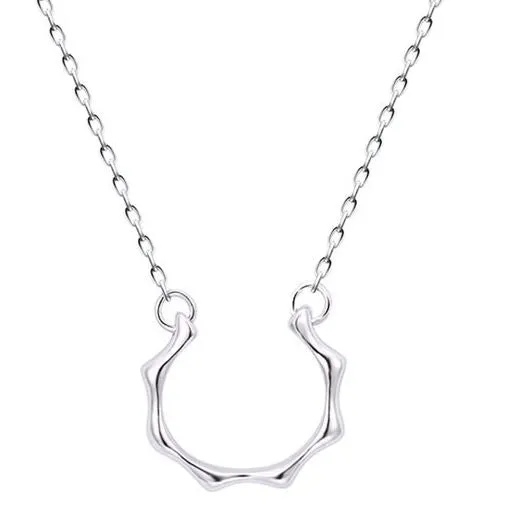 AZ1069 Silver Dainty Necklace with Free Earrings alice Necklaces