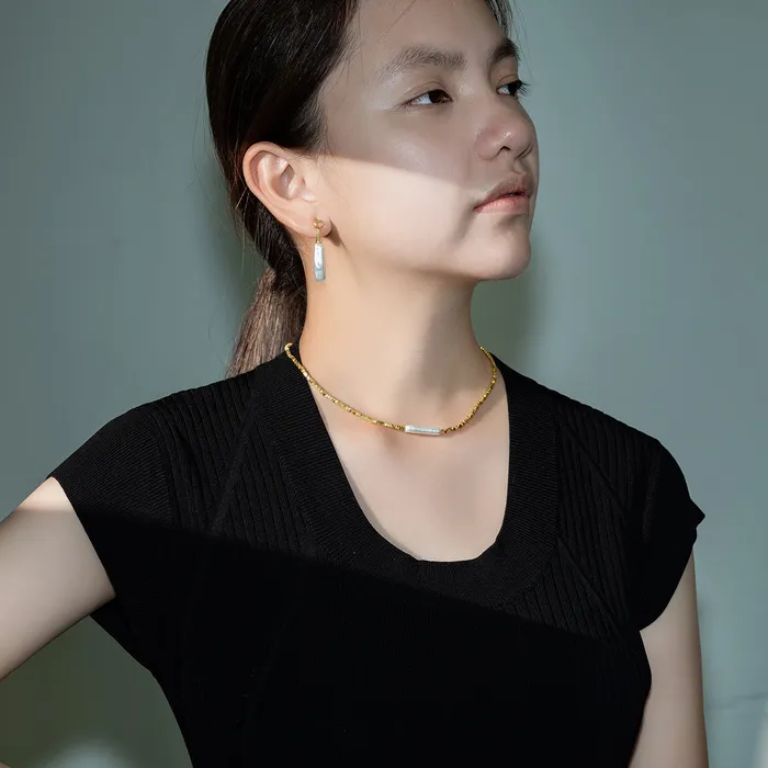 Baroque Freshwater Pearl Necklace WN00534 Happy Summer Pearly Lustre Necklaces