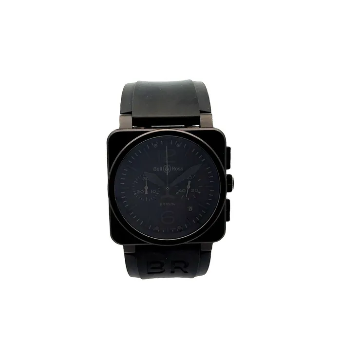 Bell Ross Watches PreOwned Bell Ross Aviation Phantom Chronograph Watch