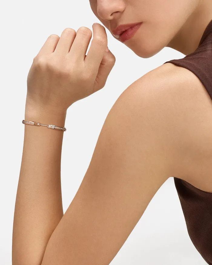 Bracelets Mood My Best Friends Wedding Mood Bangle in Rose Gold Bracelets Mood My Best Friends Wedding Mood Bangle in Rose Gold