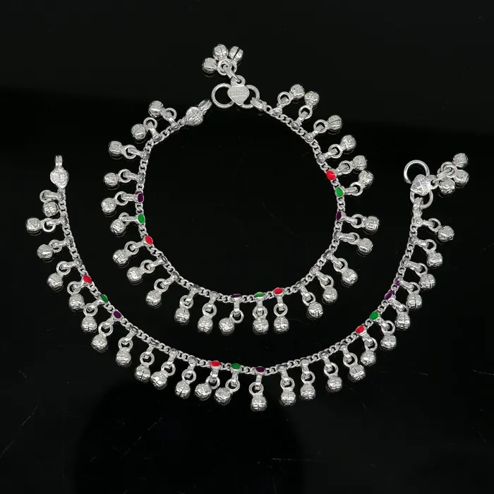 Bracelets TRIBAL ORNAMENTS 7 inches long custom amazing waved jingling bells baby anklets special gift for your princes babyteenager anklets foot bracelet ank371