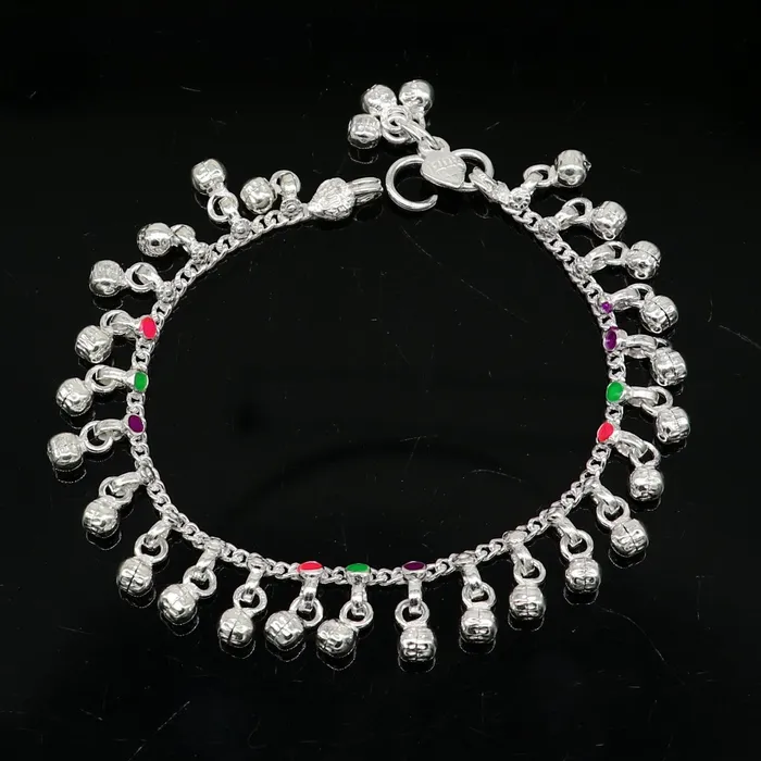 Bracelets TRIBAL ORNAMENTS 7 inches long custom amazing waved jingling bells baby anklets special gift for your princes babyteenager anklets foot bracelet ank371