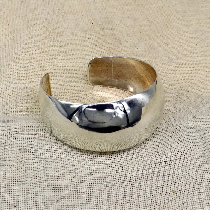 Bracelets TRIBAL ORNAMENTS 925 fine sterling silver fabulous bright shiny stylish new trendy modern fancy Bollywood style elegant cuff bangle bracelet cuff39