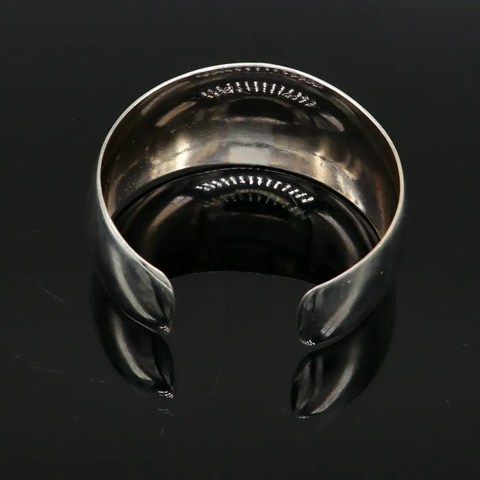 Bracelets TRIBAL ORNAMENTS 925 fine sterling silver fabulous bright shiny stylish new trendy modern fancy Bollywood style elegant cuff bangle bracelet cuff39