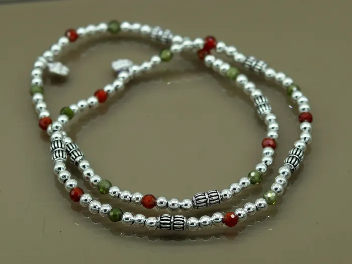Bracelets TRIBAL ORNAMENTS Modern stylish handmade silver beaded adjustable ankle bracelet excellent belly dance jewelry customized personalized gifting nank 210 Bracelets TRIBAL ORNAMENTS Modern stylish handmade silver beaded adjustable ankle bracelet excellent belly dance jewelry customized personalized gifting nank 210