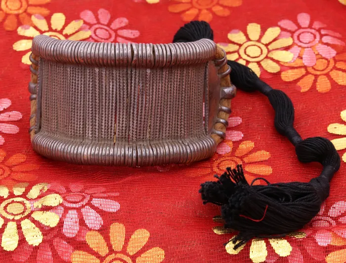 Bracelets TRIBAL ORNAMENTS Vintage antique solid sterling silver traditional handcrafted old used cuff bracelet armlet upper arm bracelet tribal jewelry india ocb08