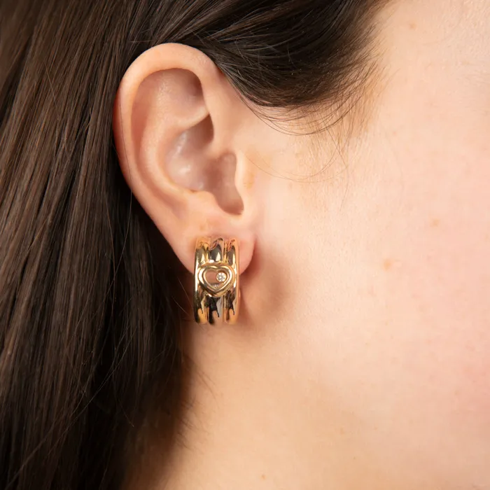 Chopard Earrings PreOwned Chopard Happy Diamond Earrings