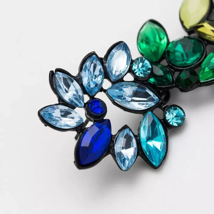 Crystal Flower EarringsLong Drop DangleRhinestone Acrylic Earrings for Women Jewelvers Earrings Crystal Flower EarringsLong Drop DangleRhinestone Acrylic Earrings for Women Jewelvers Earrings