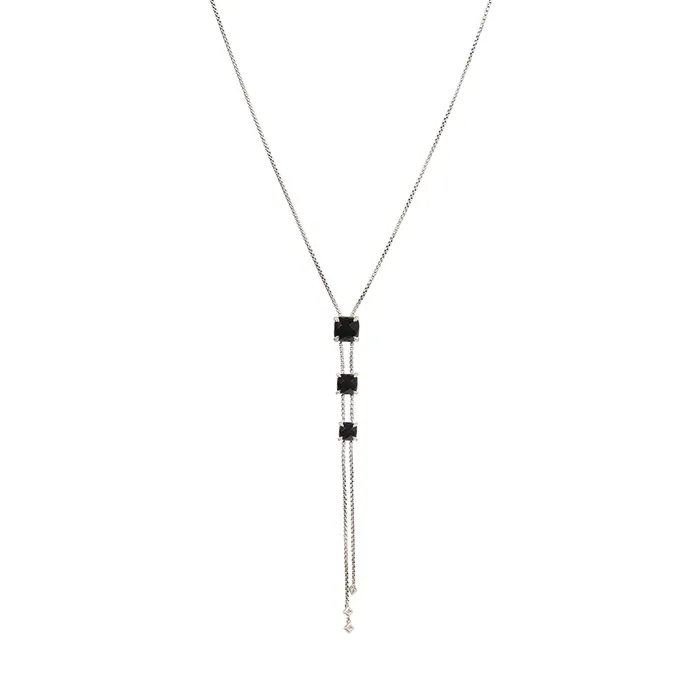 David Yurman Necklaces PreOwned David Yurman Catelaine Black Onyx Necklace