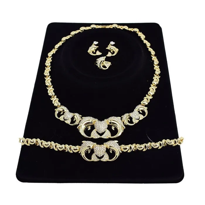 Dolphin Necklace Set Jewelvers Necklaces Dolphin Necklace Set Jewelvers Necklaces