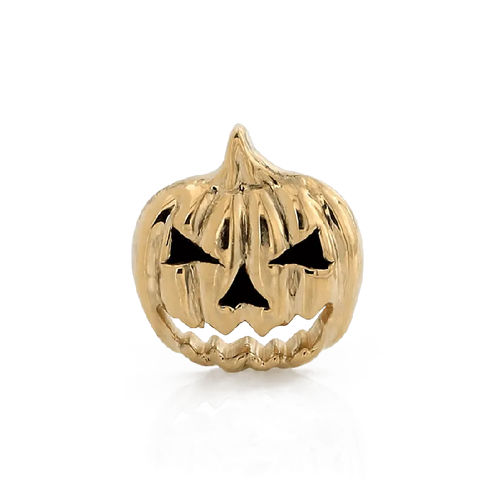 Earrings Body Vision Jack O Lantern