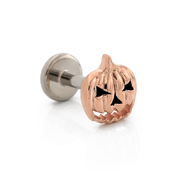 Earrings Body Vision Jack O Lantern