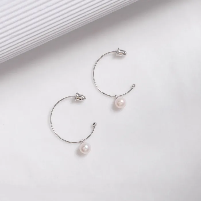 Earrings Pearly Lustre New Yorker Freshwater Pearl Earrings WE00511