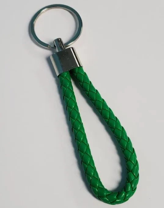 Earrings POLLY K113 Green Leather Keychain