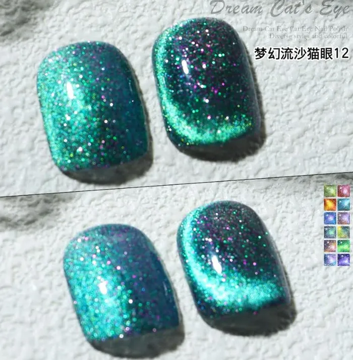 Earrings POLLY NS424 Cat Eye Gel Nail Polish 12