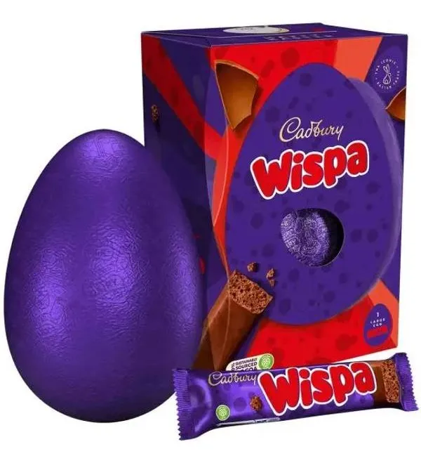 Earrings Ramsden International Cadbury Wispa Large Egg 183g