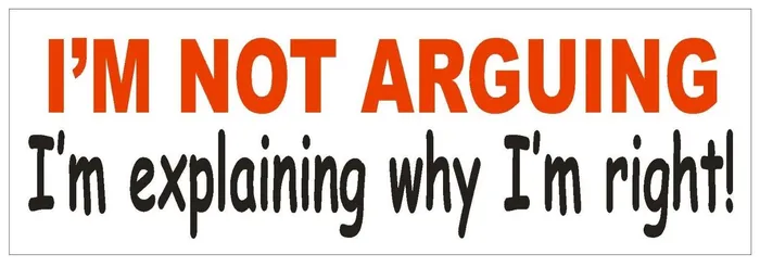 Earrings STD749 Not Arguing Bumper Sticker Winter Park Products