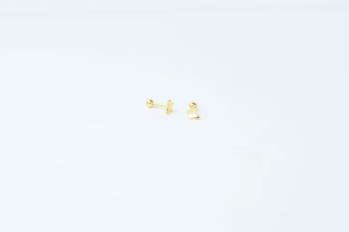 Earrings WANTME Butterfly Screwbacks