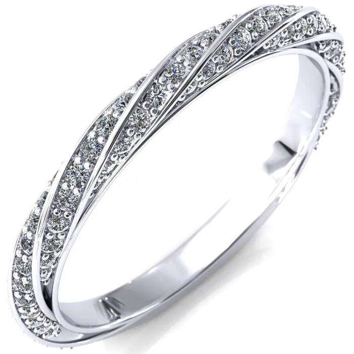 Fire Brilliance Rings Elysia Oval Center Stone 4 Prong 34 Eternity Diamond Accent Ring