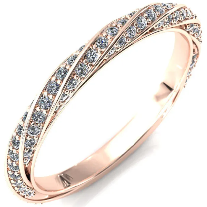 Fire Brilliance Rings Elysia Oval Center Stone 4 Prong 34 Eternity Diamond Accent Ring