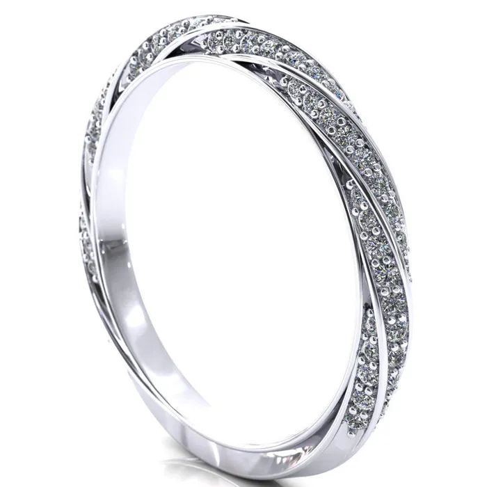 Fire Brilliance Rings Elysia Oval Center Stone 4 Prong 34 Eternity Diamond Accent Ring