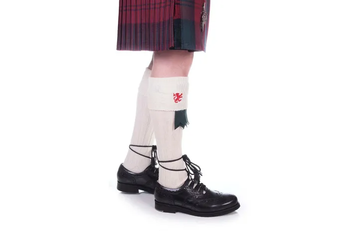 Gaelic Themes Earrings Gaelic Theme Embroidered Kilt Hose