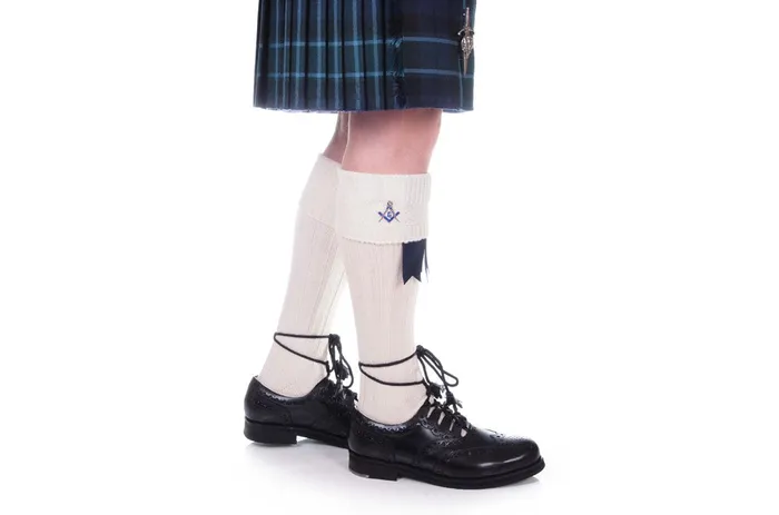 Gaelic Themes Earrings Gaelic Theme Embroidered Kilt Hose