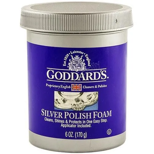 Goddards Silver Polish Foam 170g TFB Rings