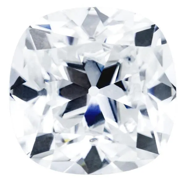 Heirloom Moissanite Antique Old Mine Cut OMC FIRE BRILLIANCE Rings