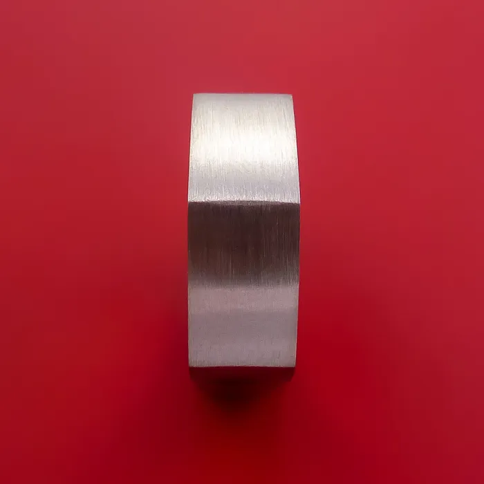Hexagon Titanium Band Custom Made Ring Lashbrook Rings