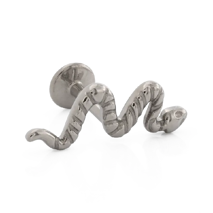 IRIS Snake Titanium IRIS Studios Earrings