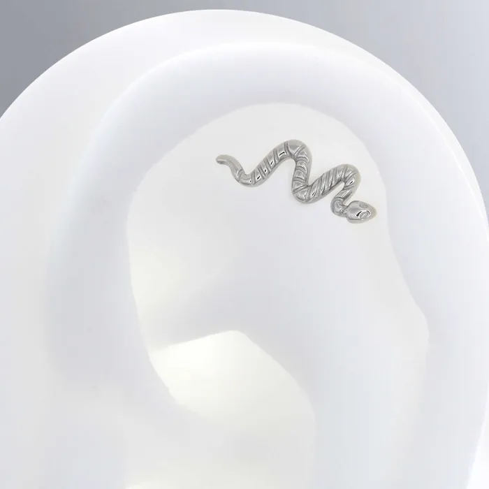 IRIS Snake Titanium IRIS Studios Earrings