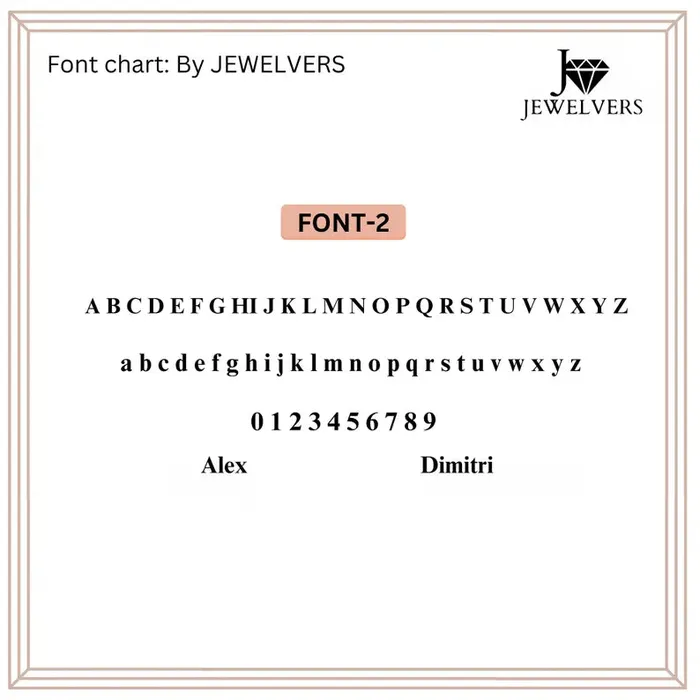 Jewelvers Rings 18K GoldFilled Personalized Ring Custom Engraved Double Band Name Ring for Women