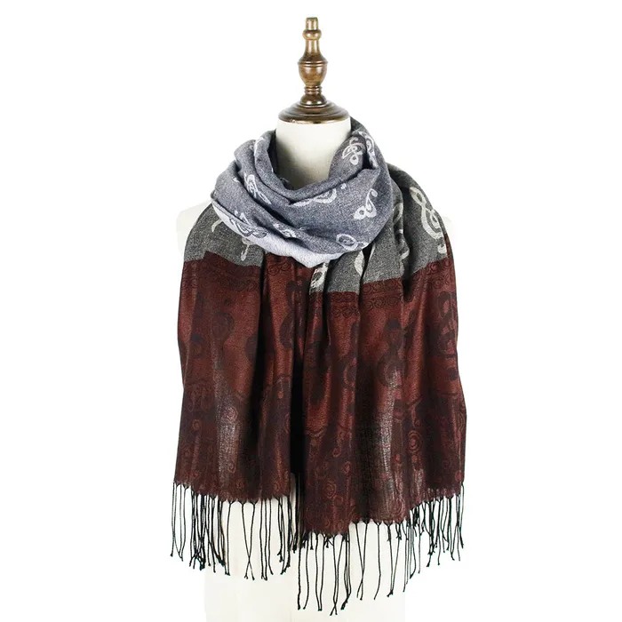 Jzhifiyer Store Earrings PashminaStyle Treble Clef Scarf
