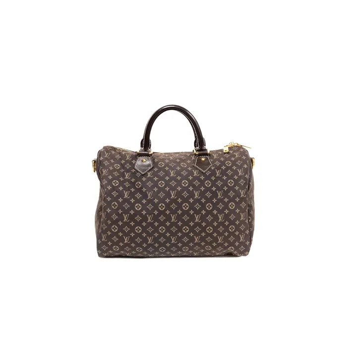 Louis Vuitton PreOwned Louis Vuitton Monogram Mini Lin Speedy Bandouliere 30 Earrings
