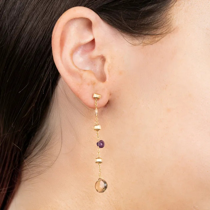 Marco Bicego Earrings PreOwned MultiGemstone Paradise Earrings