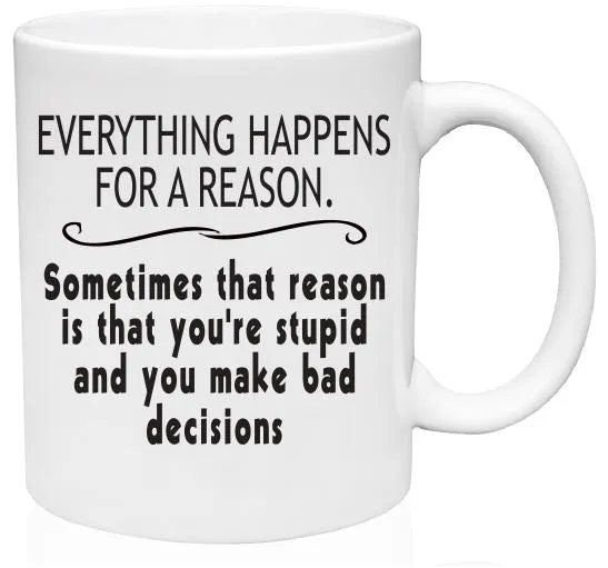 MG23 Happens For A Reason Mug Sand Dollar Sales Necklaces