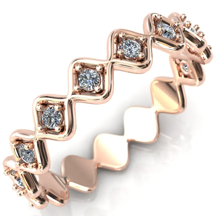 Mindful Chess Round Cut Gems Couples Full Eternity Matching TwoBand Set Fire Brilliance Rings